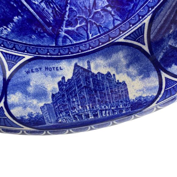 Vintage MINNEAPOLIS, Minn Souvenir Plate Landmarks Rowland & Marsellus Co. - Picture 2 of 12